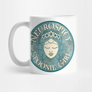 Neurospicy Spoonie Girl Third Eye Intuition Mug